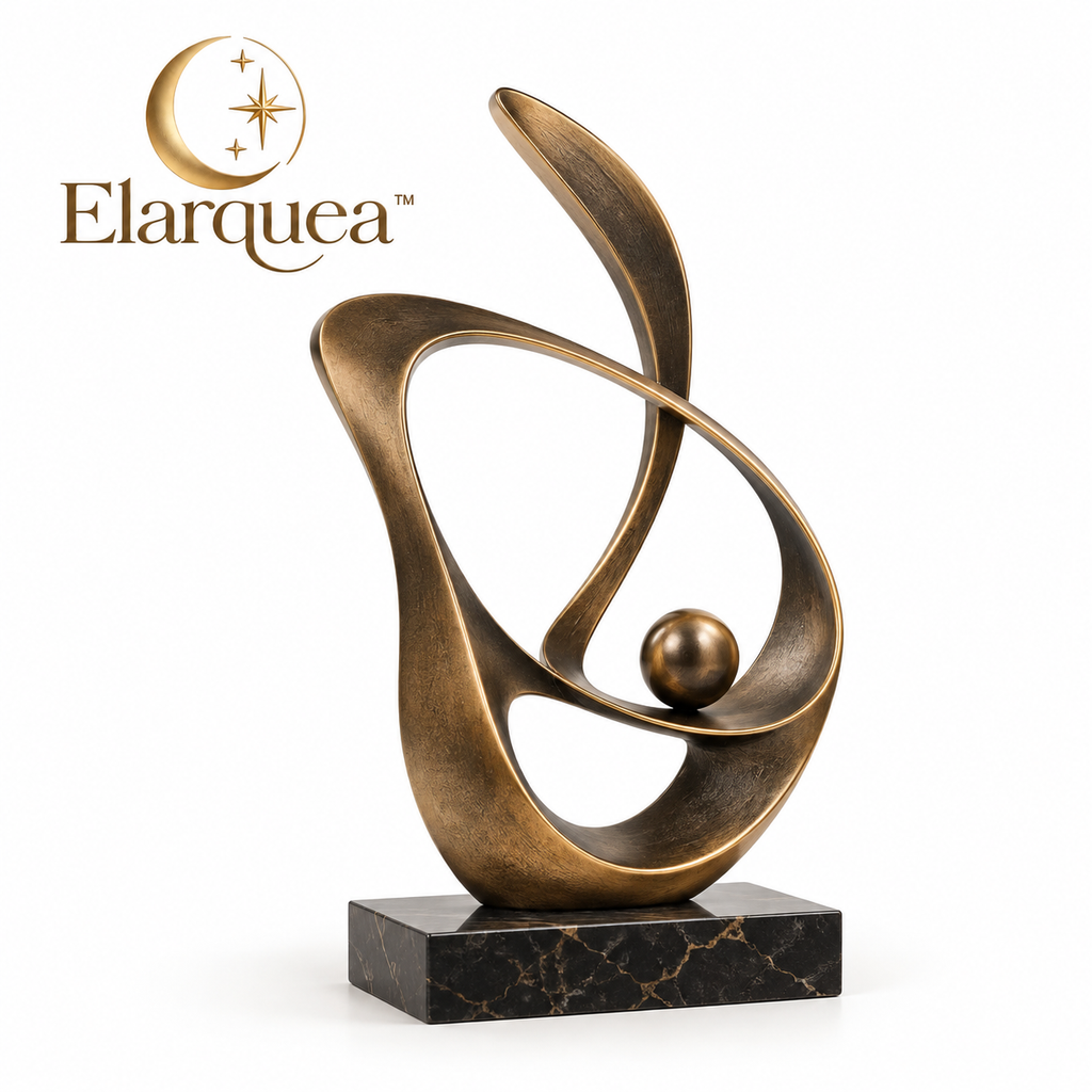 Elarquea™ Abstract Balance Tabletop Sculpture