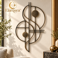 Elarquea™ Abstract Metal Line Wall Decor