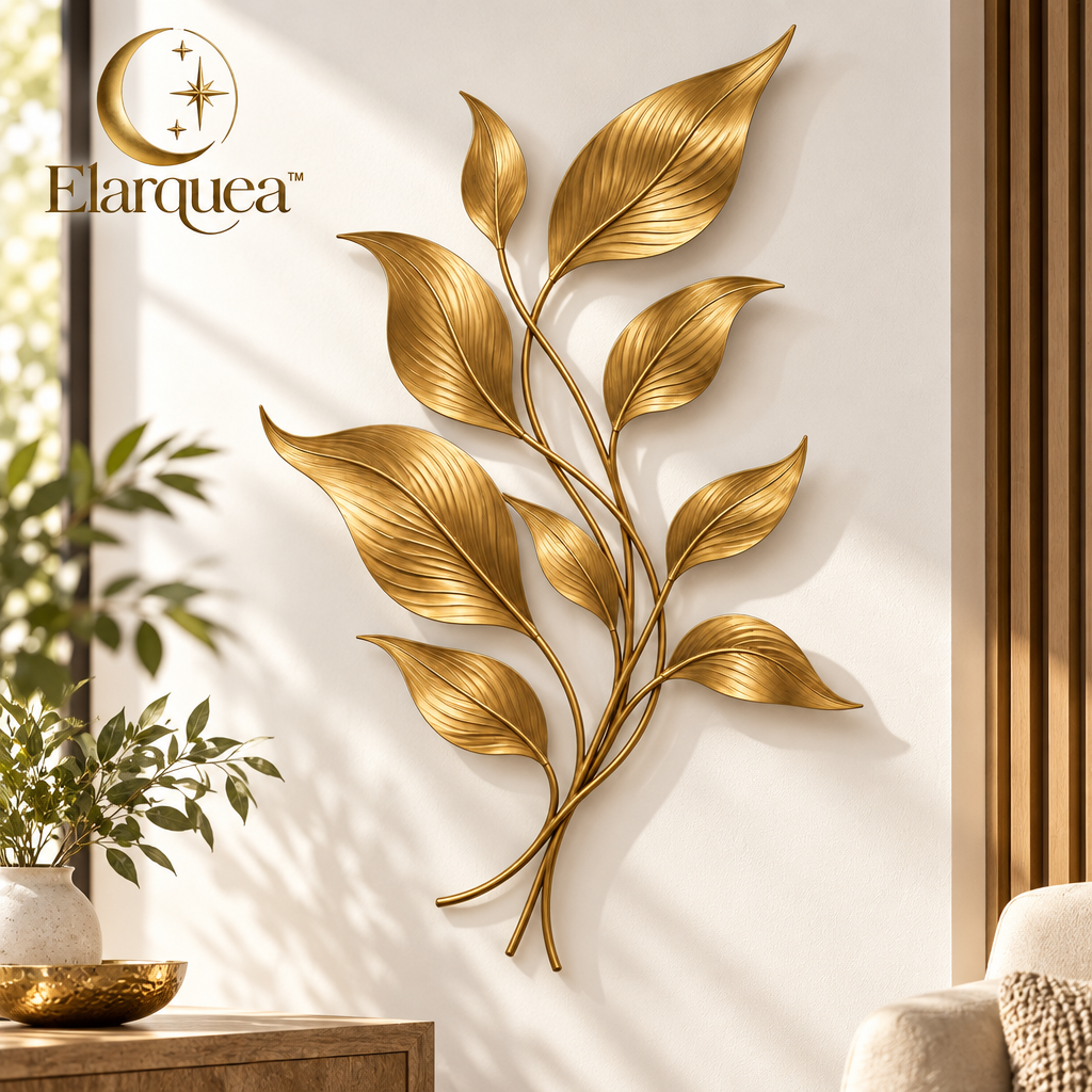 Elarquea™ Wind-Swept Leaf Wall Decor