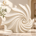 Elarquea™ Abstract Shell Coastal Tabletop Decor