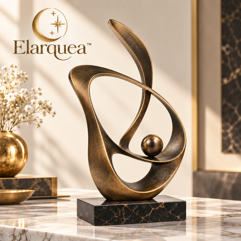 Elarquea™ Abstract Balance Tabletop Sculpture