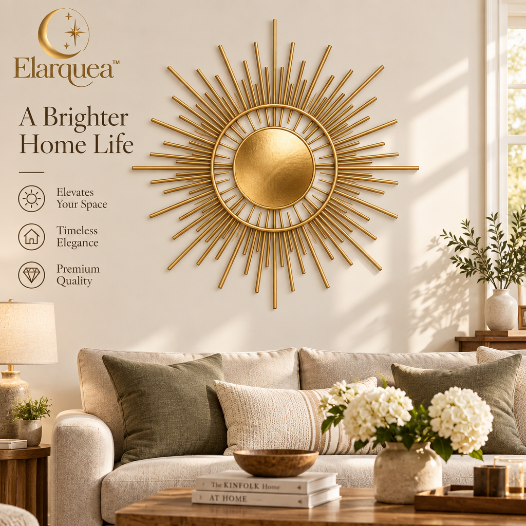 Elarquea™ Solar Halo Sun Wall Decor