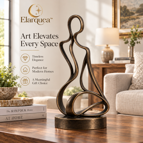Elarquea™ Abstract Human Line Tabletop Sculpture