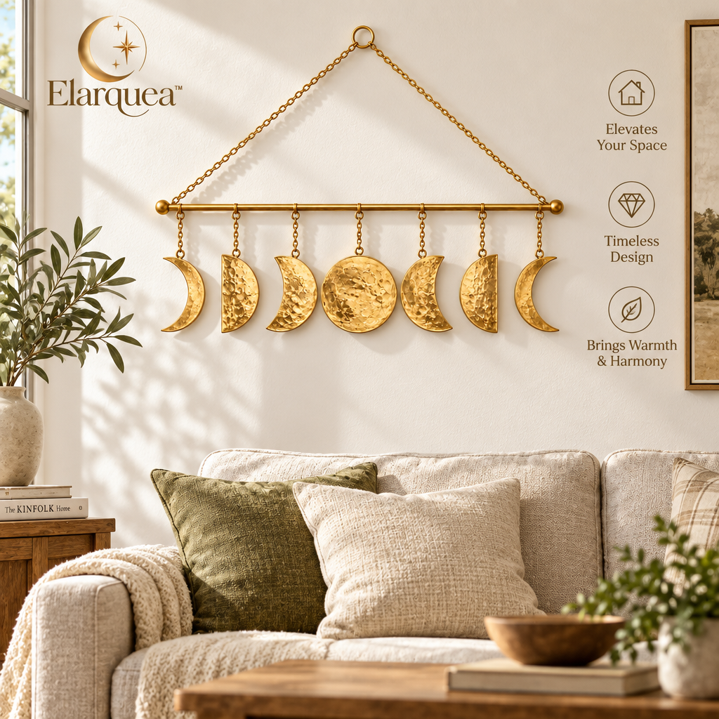 Elarquea™ Moon Phase Wall Hanging Home Decor