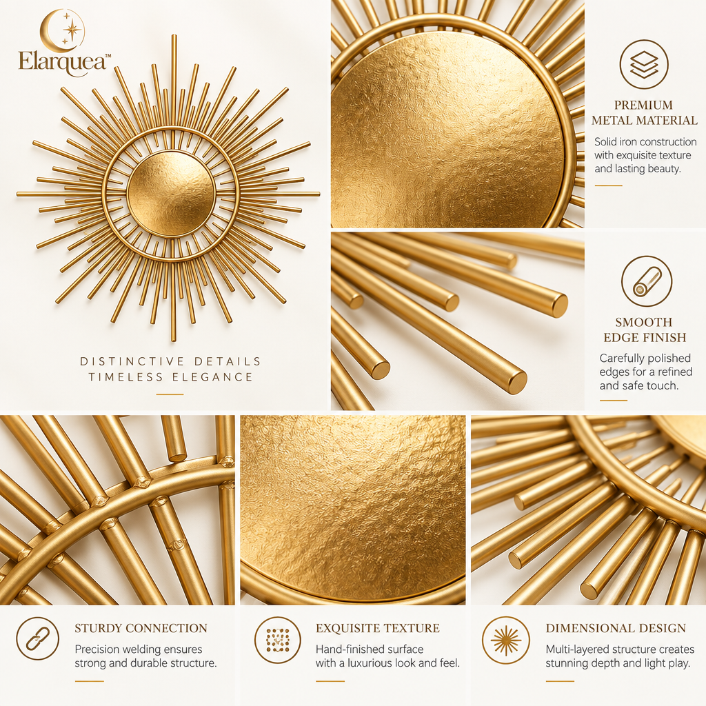 Elarquea™ Solar Halo Sun Wall Decor